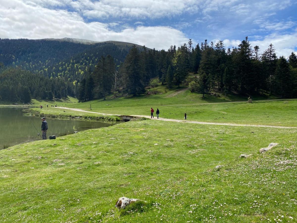 Gite Chaleureux Au Lac De Payolle Campan Exterior photo