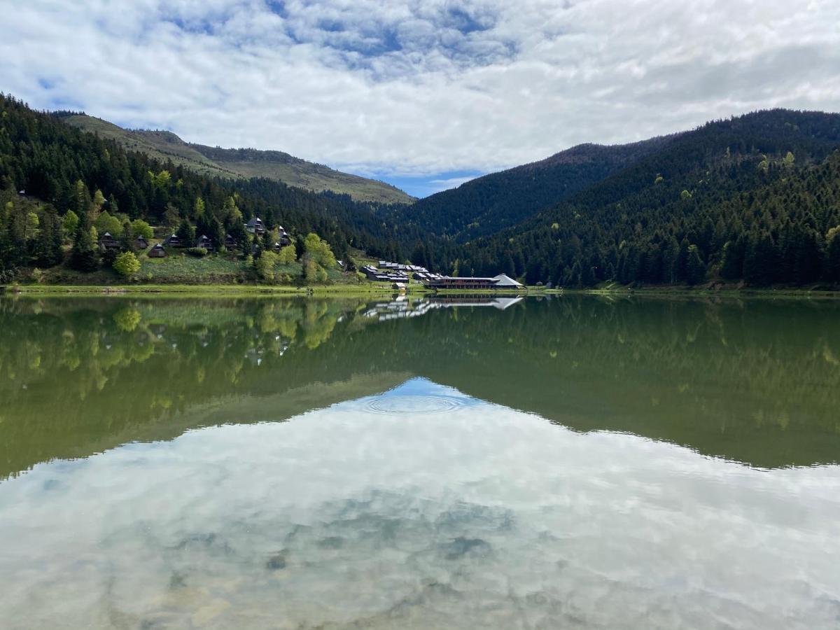 Gite Chaleureux Au Lac De Payolle Campan Exterior photo